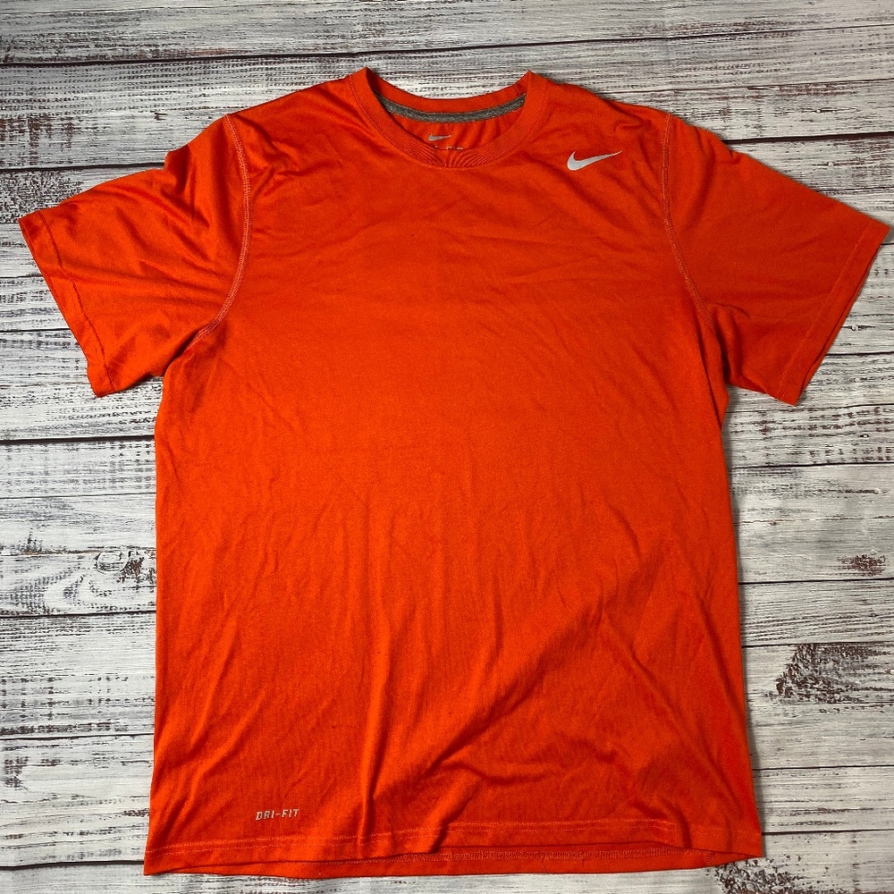 Nike Orange Dri-Fit Vintage Tee
